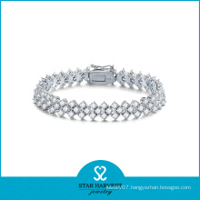 New Design Jewellery Bracelet in Sterling Silver (B-0007)